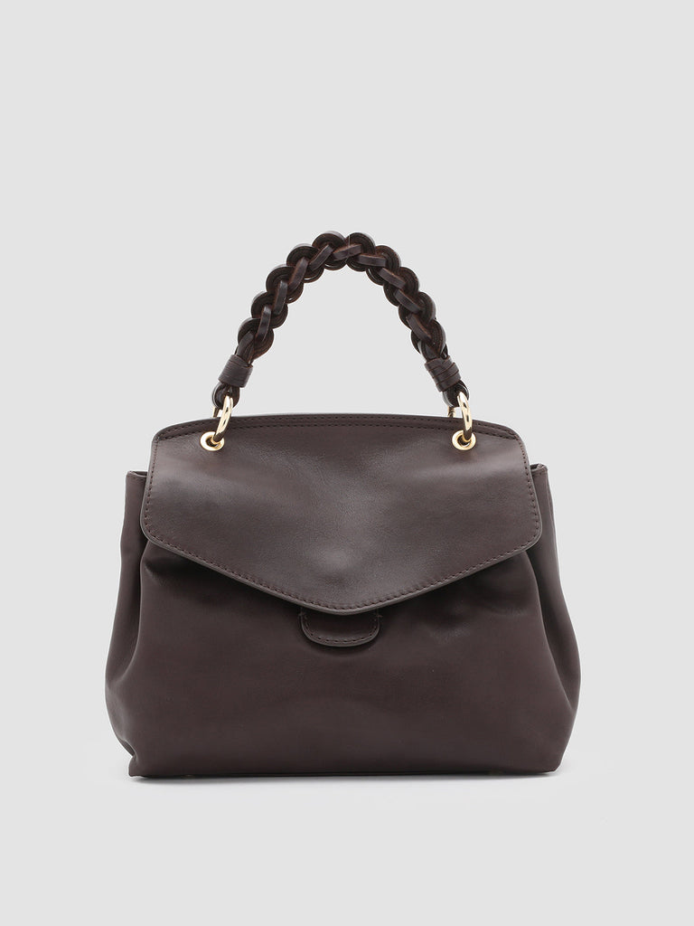 NOLITA WOVEN 201 - Brown Nappa Leather Hand bag  Officine Creative - 1