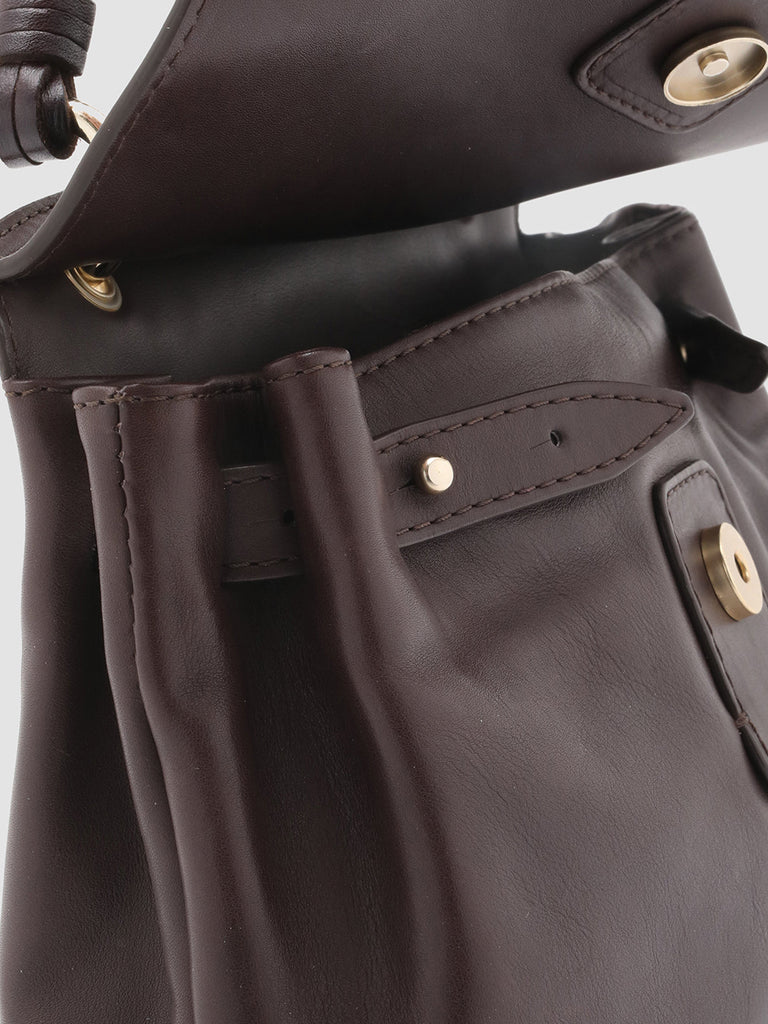 NOLITA WOVEN 201 - Brown Nappa Leather Hand bag  Officine Creative - 2