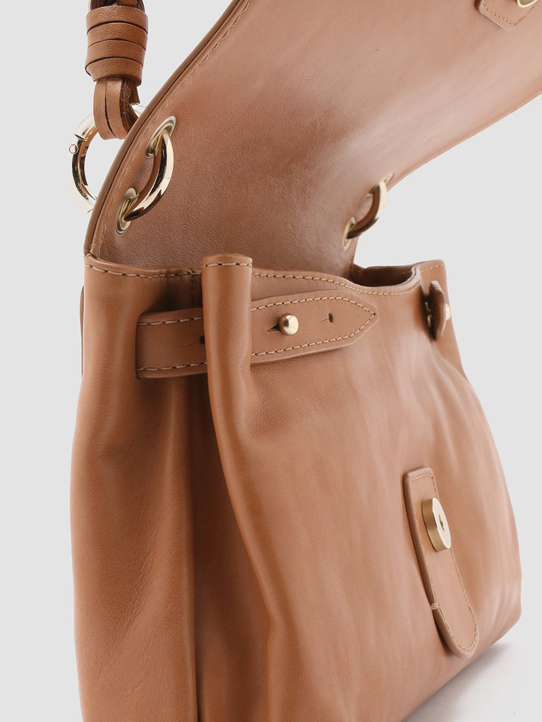 NOLITA WOVEN 212 - Brown Nappa Leather Shoulder Bag  Officine Creative - 2