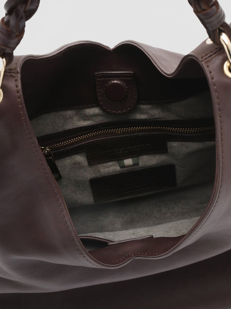 NOLITA WOVEN 214 - Brown Nappa Leather Tote Bag  Officine Creative - 7