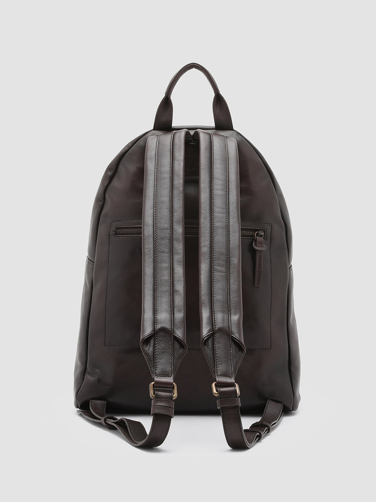 OC PACK - Brown Leather Backpack  Officine Creative - 4