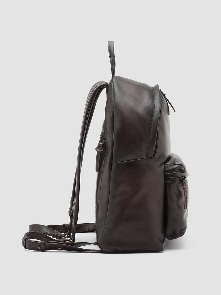 OC PACK - Brown Leather Backpack  Officine Creative - 3