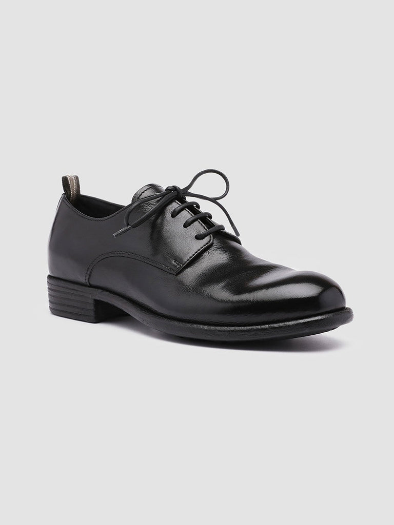 CALIXTE 001 - Black Leather Derby Shoes Women Officine Creative - 3