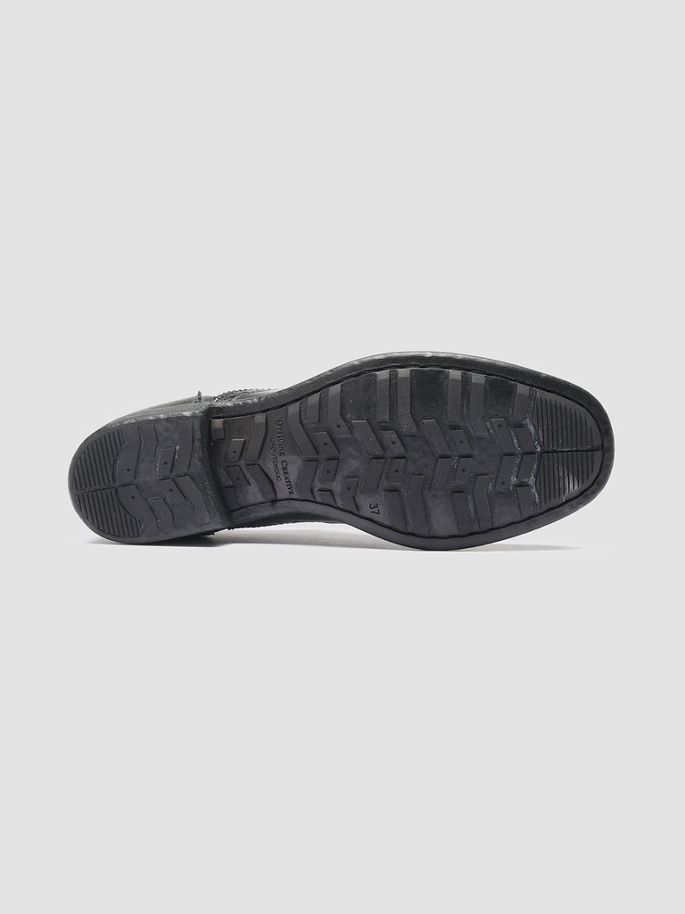 CALIXTE 035 - Black Leather Derby Shoes women Officine Creative - 5
