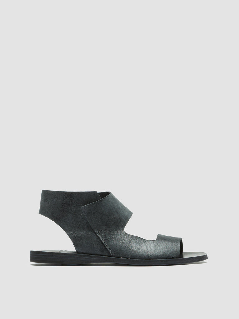 ITACA 039 - Black Leather Sandals