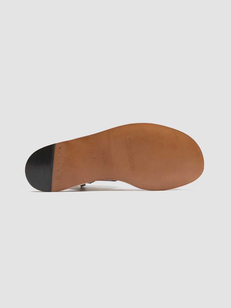 ITACA 039 - Taupe Leather Sandals Women Officine Creative - 5
