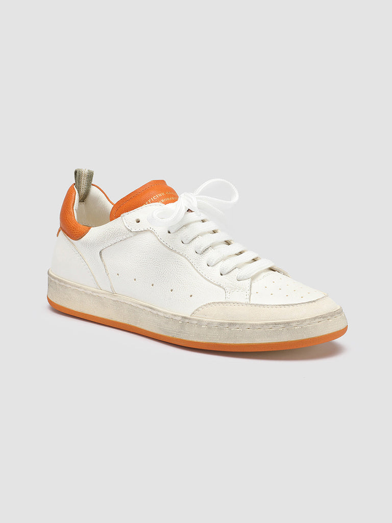 KAREEM 105 - White Leather sneakers