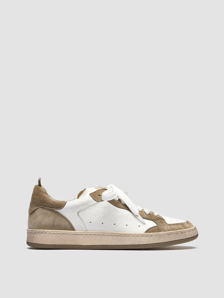 KAREEM 105 - White Leather and Suede Sneakers  Women Officine Creative - 1