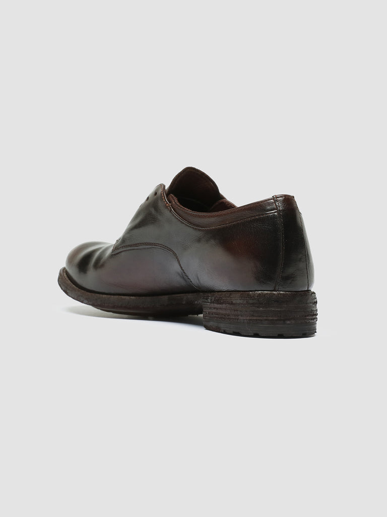 LEXIKON 012 - Brown Leather Derby shoes women Officine Creative - 4