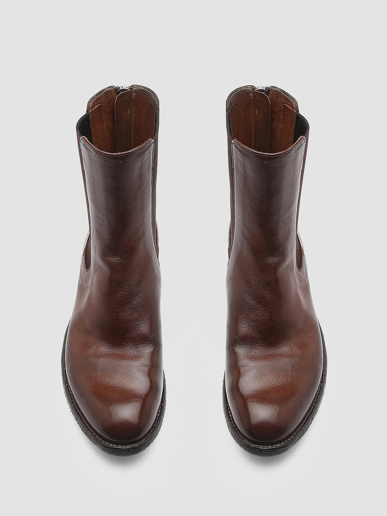 LEXIKON 073 - Brown  Leather Chelsea Boots