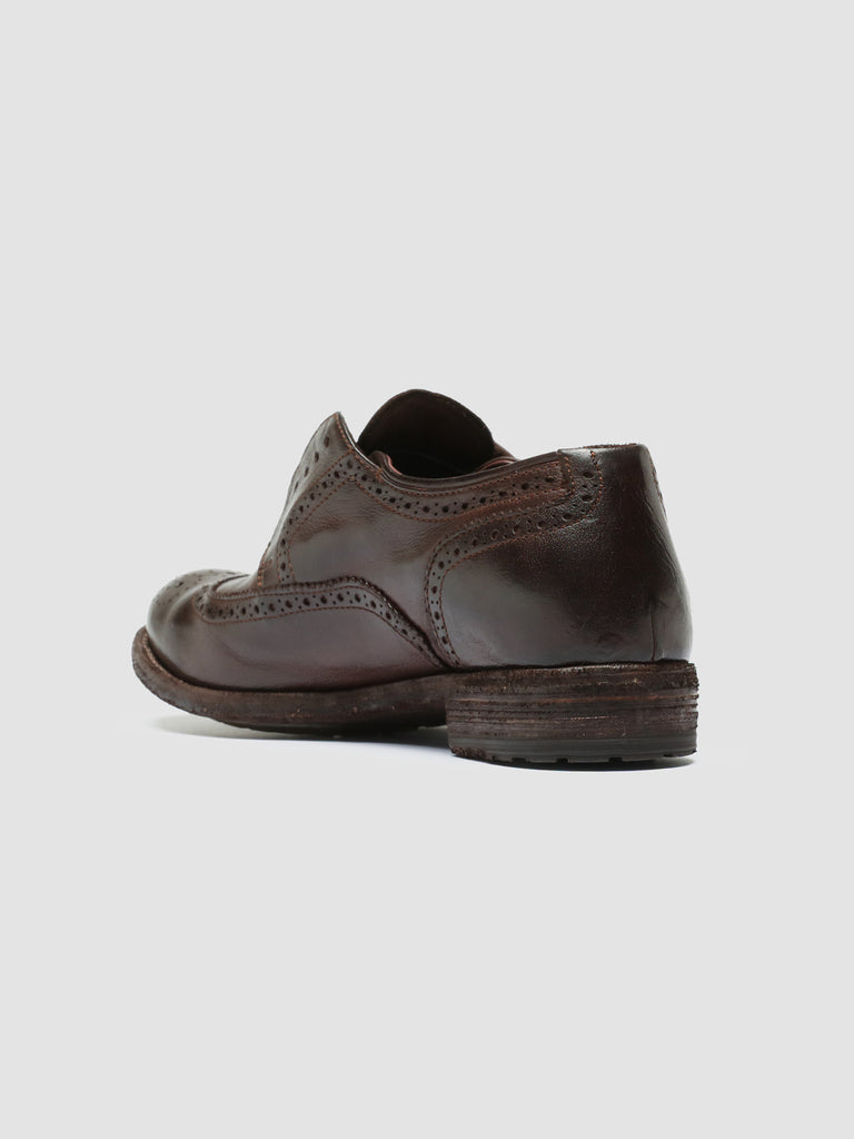 LEXIKON 150 - Brown Leather Derby Shoes women Officine Creative - 4