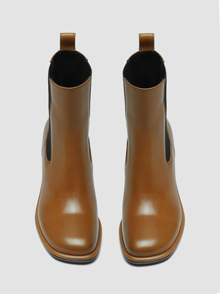 MACY 003 - Brown Leather Chelsea Boots women Officine Creative - 2