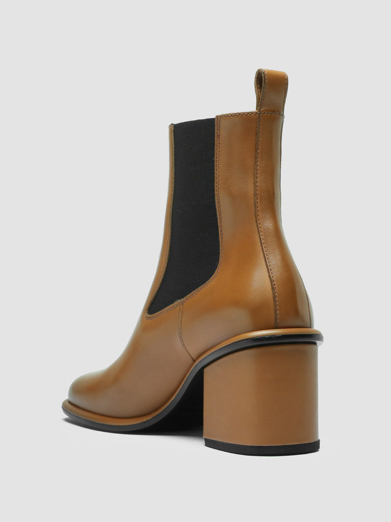 MACY 003 - Brown Leather Chelsea Boots women Officine Creative - 4