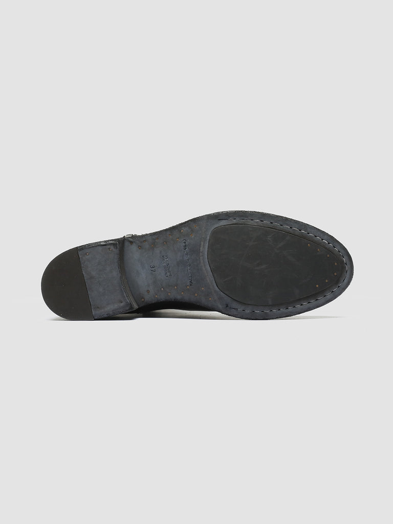 SELINE 031 - Black Leather Zip Boots women Officine Creative - 5