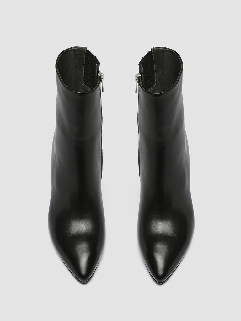 SEVRE 001 - Black Leather Zip Boots women Officine Creative - 2