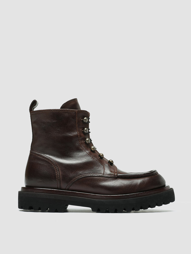 WISAL DD 103 - Brown Leather Pull On Boots