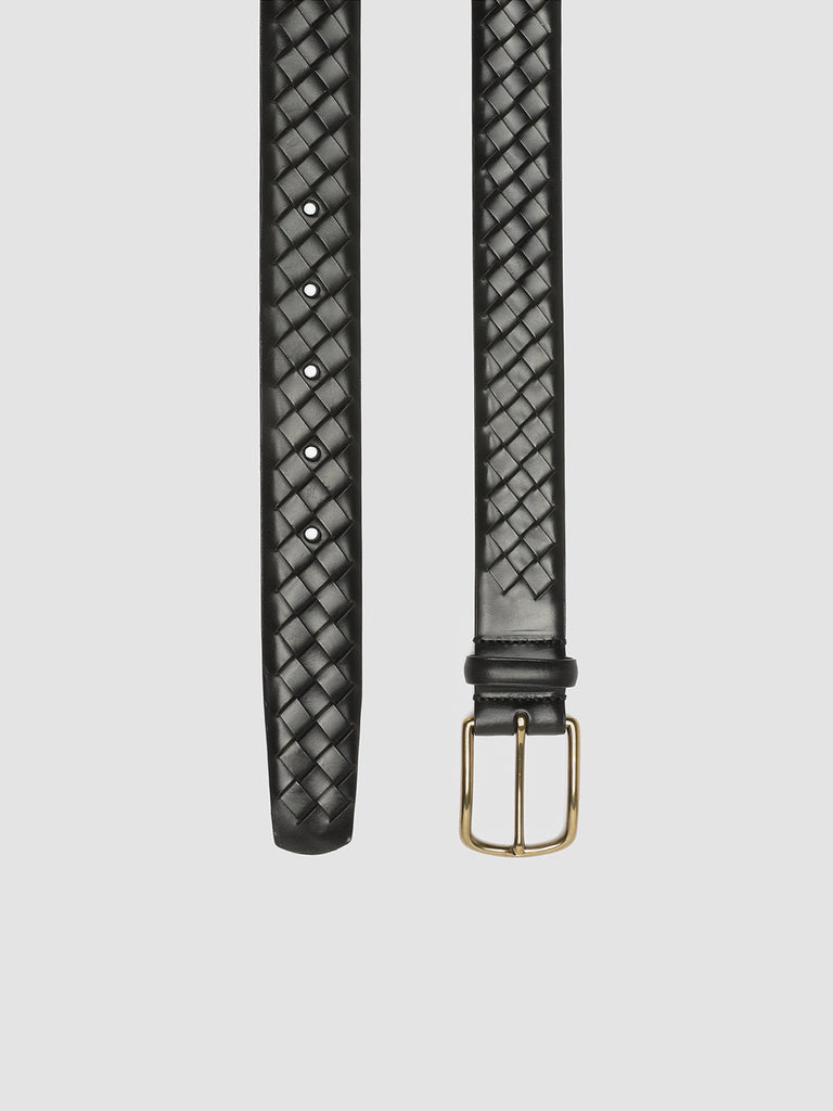 OC STRIP 28 - Black Leather belt