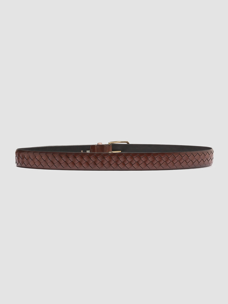 OC STRIP 28 - Brown Leather belt  Officine Creative - 3