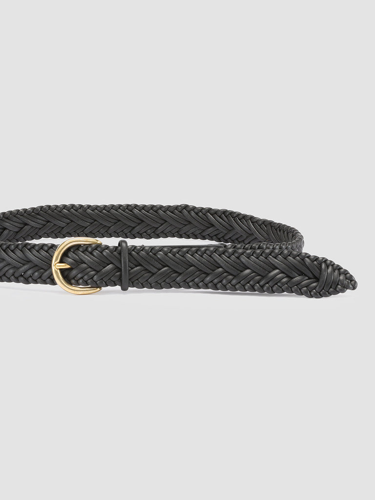 OC STRIP 36 - Black Leather belt