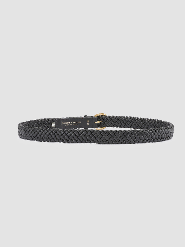 OC STRIP 38 - Black Leather belt