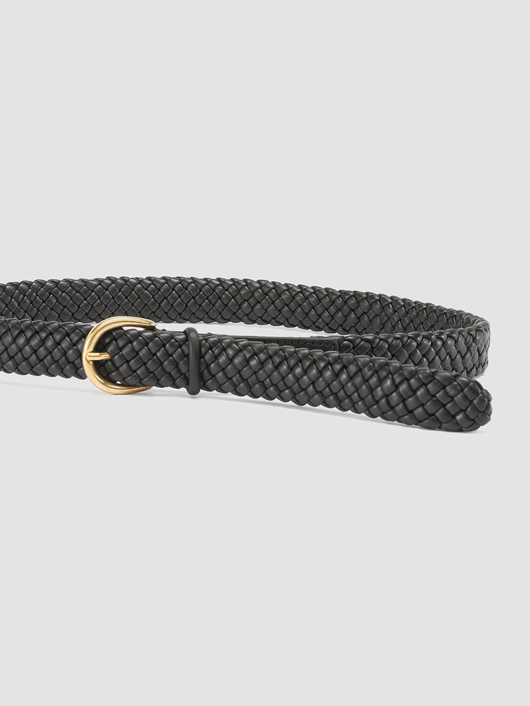 OC STRIP 38 - Black Leather belt