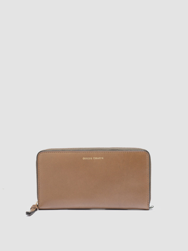 JULIET 01 - Taupe Leather wallet  Officine Creative - 1