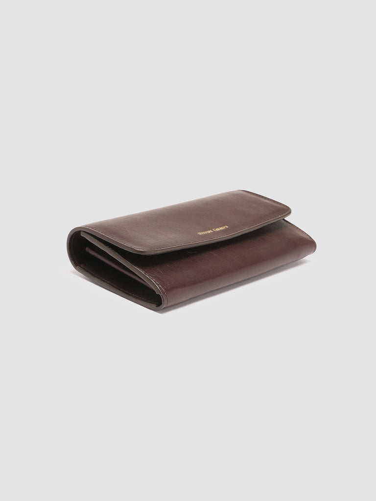 POCHE 09 - Brown Nappa Leather Wallet  Officine Creative - 4