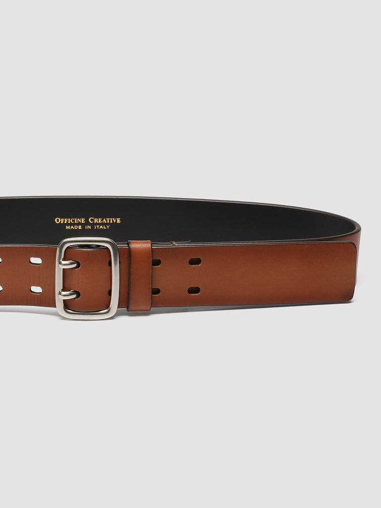 OC STRIP 049 - Brown Leather Belt  Officine Creative - 4