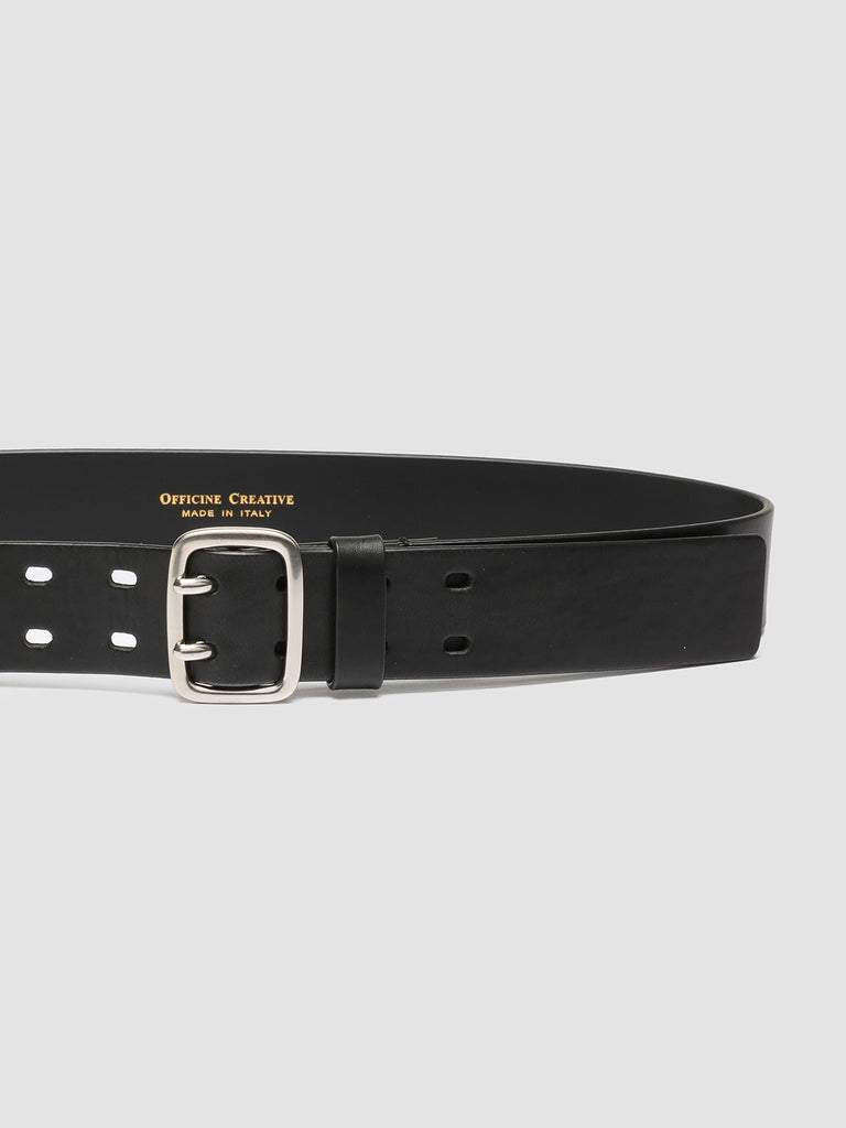 OC STRIP 049 - Black Leather Belt  Officine Creative - 4