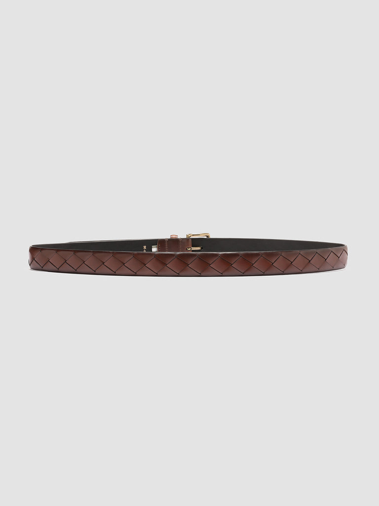 OC STRIP 29 - Brown Leather belt  Officine Creative - 3