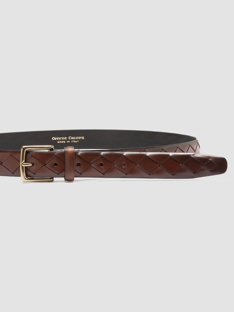 OC STRIP 29 - Brown Leather belt  Officine Creative - 4