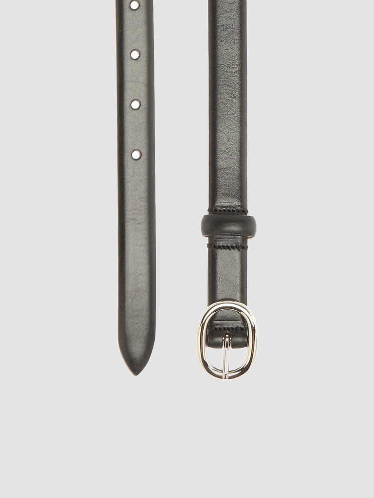 OC STRIP 56 - Black Leather Belt