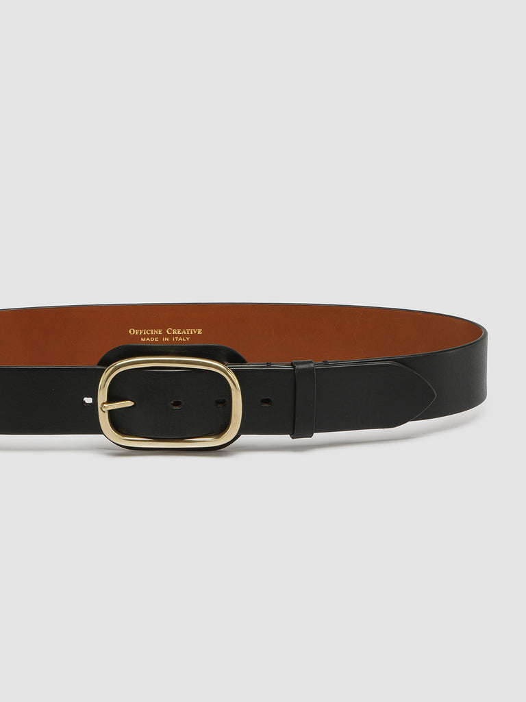OC STRIP 058 - Black Leather belt