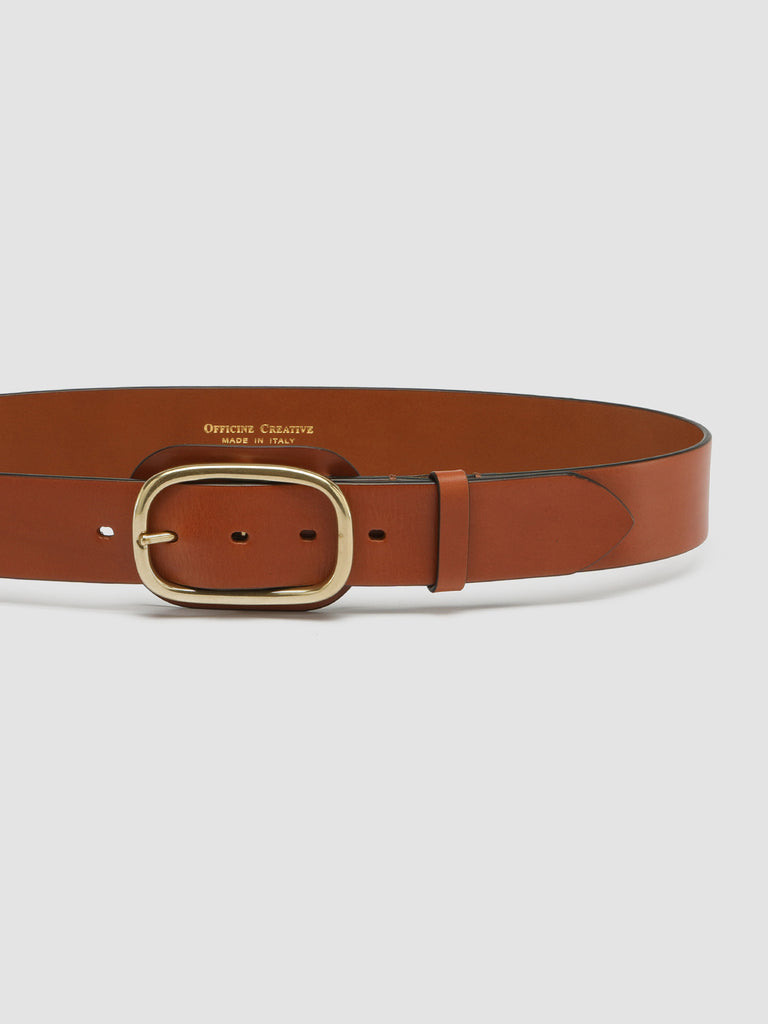 OC STRIP 058 - Brown Leather belt  Officine Creative - 4