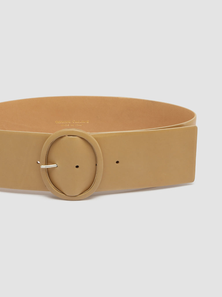 OC STRIP 061 - Brown Leather Belt  Officine Creative - 4