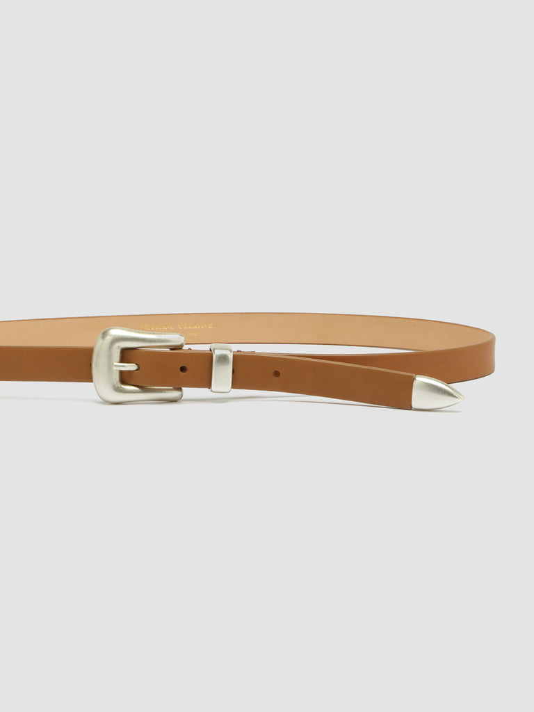 OC STRIP 066 - Brown Nappa Leather Belt  Officine Creative - 4