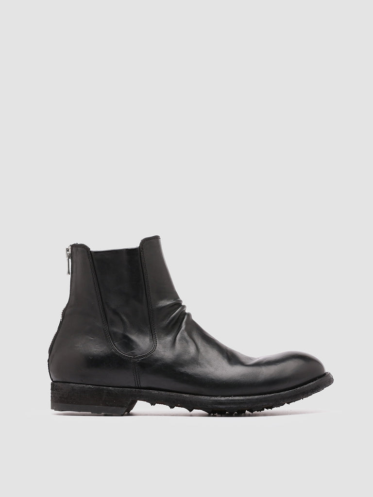 ARBUS 021 - Black Leather Chelsea Boots Men Officine Creative - 1