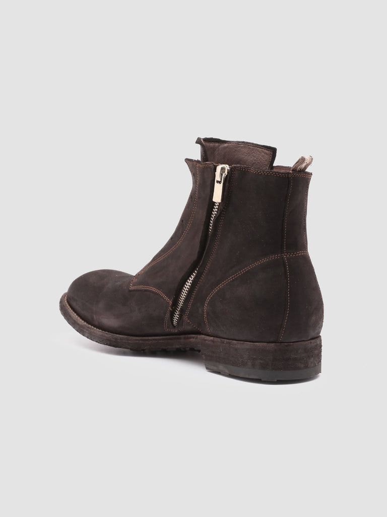 ARBUS 022 - Brown Leather Ankle Boots Men Officine Creative - 4