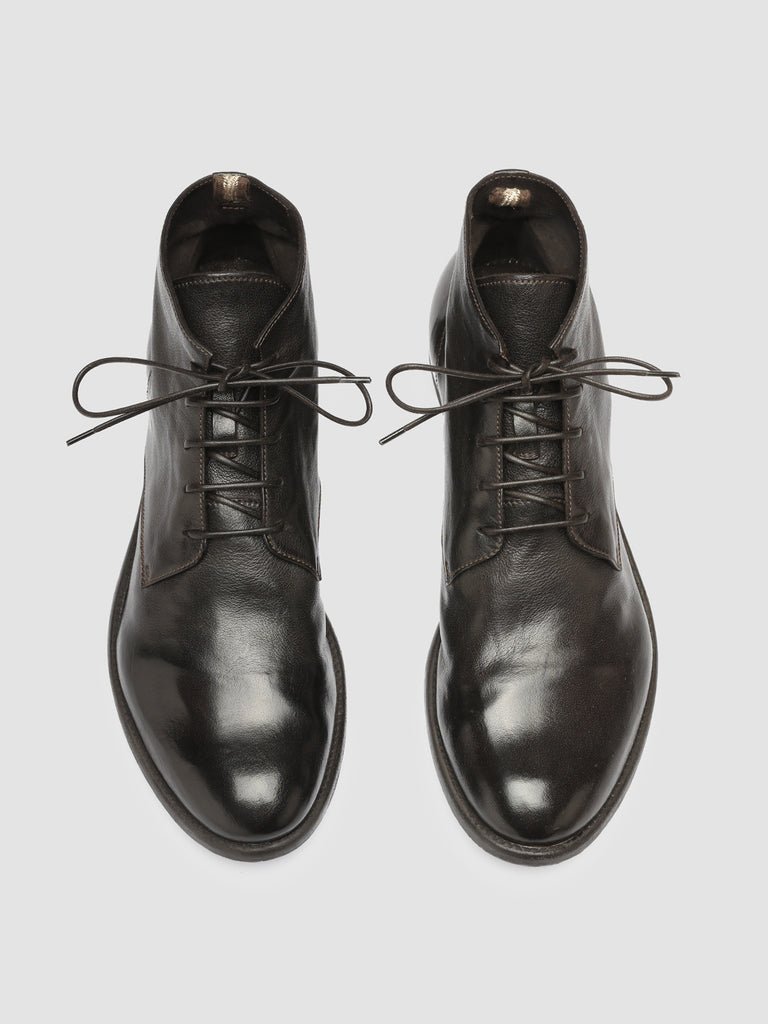 ARC 513 - Dark Brown Leather Ankle Boots  Men Officine Creative - 2
