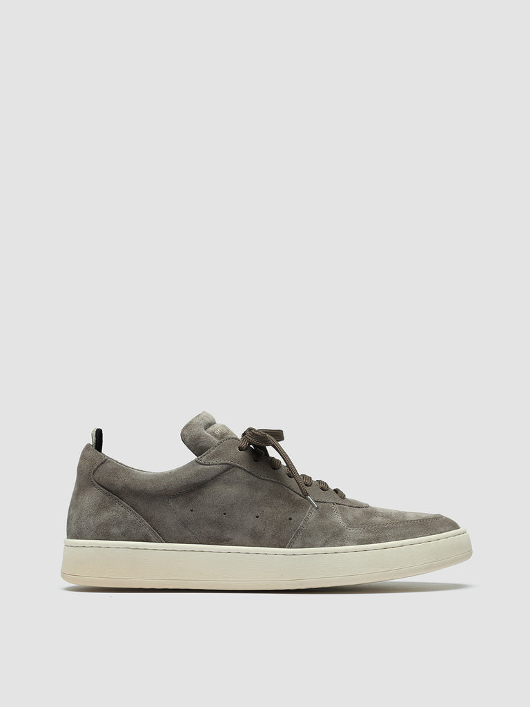 ASSET 001 - Grey Suede Low Top Sneakers