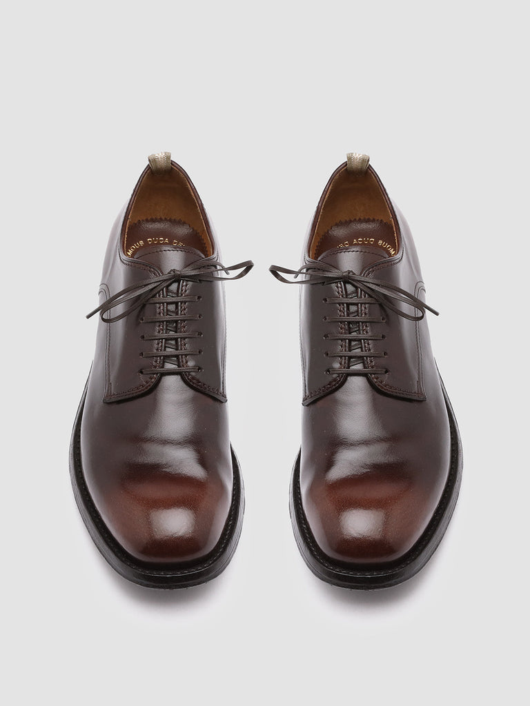 BALANCE 001 - Brown Leather Derby Shoes Men Officine Creative - 2