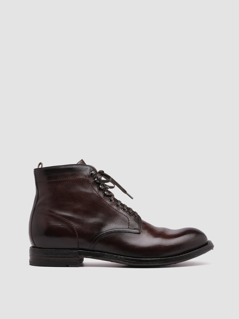 BALANCE 003 - Brown Leather Ankle Boots Men Officine Creative - 1