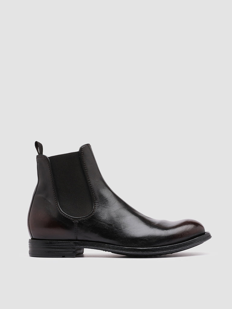 BALANCE 008 - Black Leather Chelsea Boots
