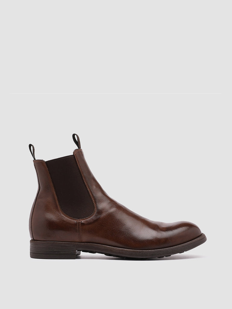CHRONICLE 002 - Brown Leather Chelsea Boots