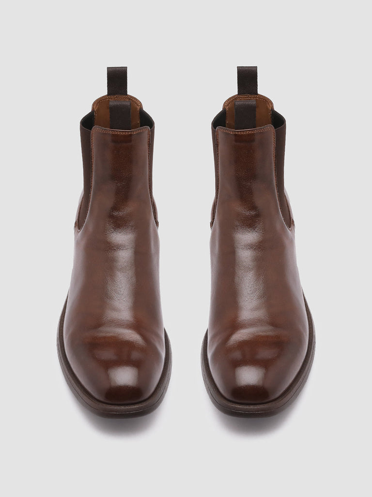 CHRONICLE 002 - Brown Leather Chelsea Boots