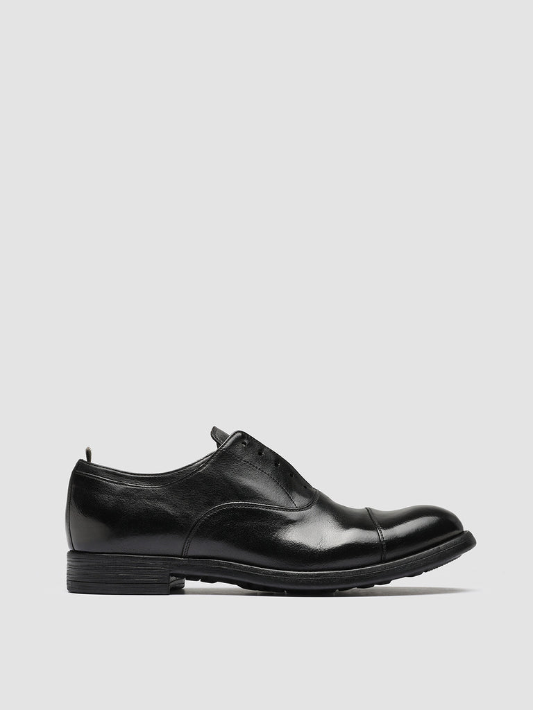 CHRONICLE 003 - Black Leather Oxford Shoes Men Officine Creative - 1