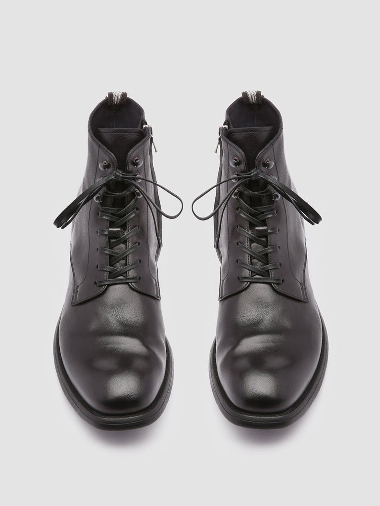CHRONICLE 004 - Black Leather Ankle Boots