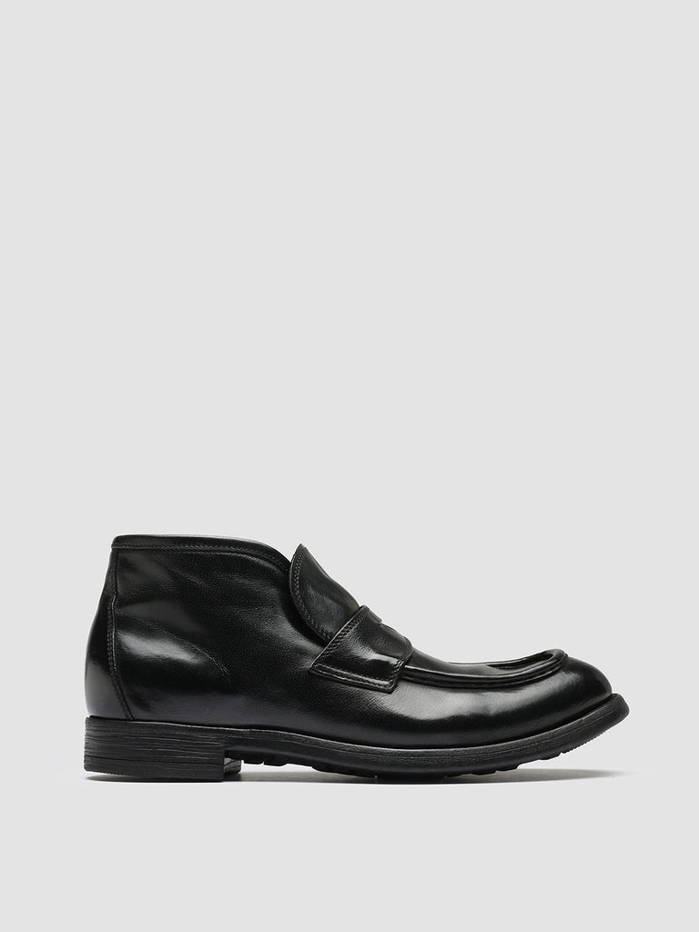 CHRONICLE 027 - Black Leather Ankle Boots
