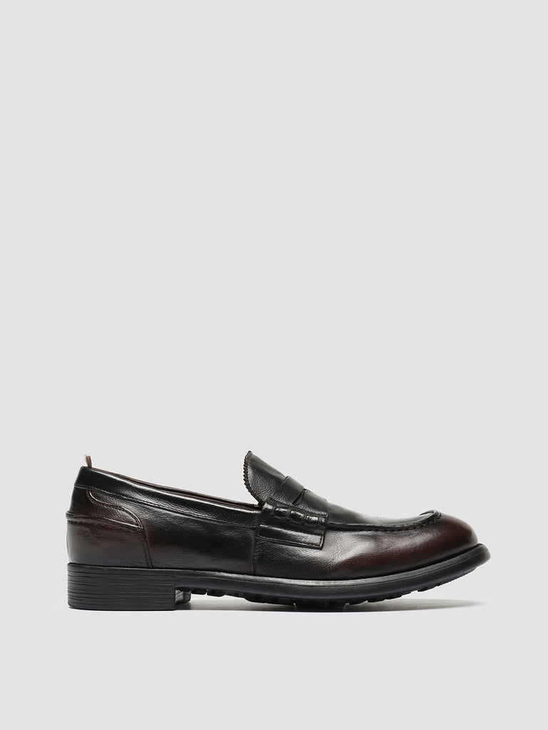 CHRONICLE 056 - Black Leather Penny Loafers men Officine Creative - 1