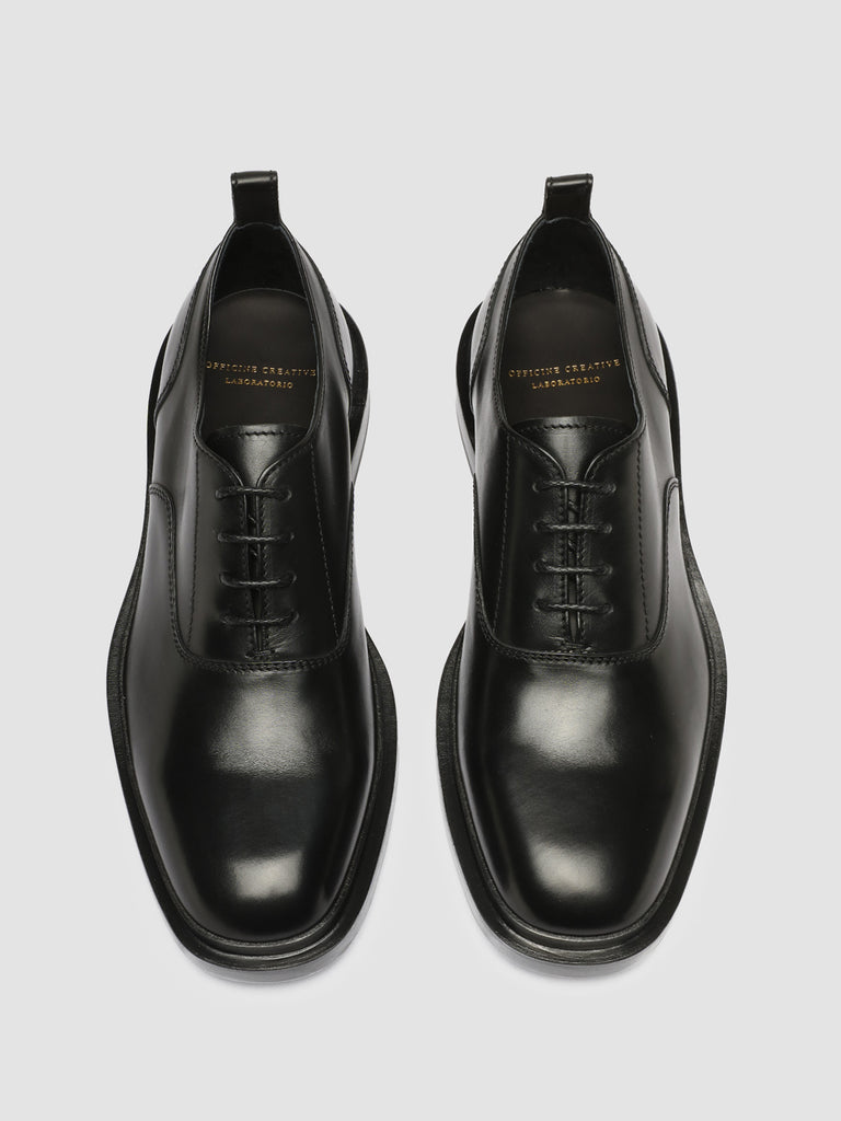CONCRETE 002 - Black Leather Oxford Shoes men Officine Creative - 2